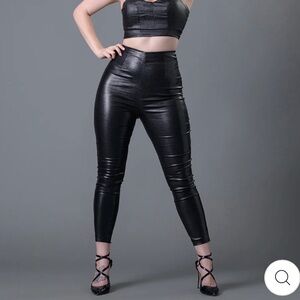 Rockin Betty Bombshell High waist Lurex pants